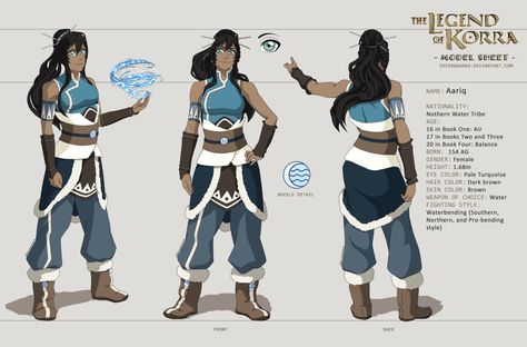 Legend Of Korra Oc, Airbender Fanart, Katara Cosplay, Atla Oc, Avatar Animals, Water Bender, Avatar Ang, Characters Outfits, Avatar Kyoshi