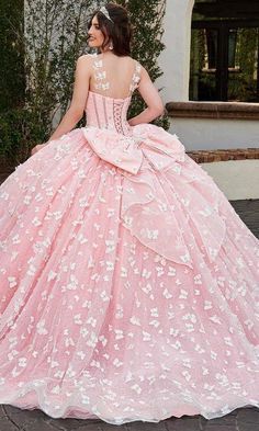 Pink Quinceanera Dress With Lace Bodice, Pink Ball Gown Quinceanera Dress With Lace Bodice, Pink Gown With Lace Bodice For Quinceanera, Quinceanera Gown With Sequins And Fitted Bodice, Fitted Sequin Quinceanera Dress, Embellished Ball Gown For Quinceanera Gala, Pink Quinceanera Dress With Lace Bodice For Debutante Ball, Embellished Ball Gown Quinceanera Dress For Gala, Embellished Ball Gown For Gala Quinceanera Dress