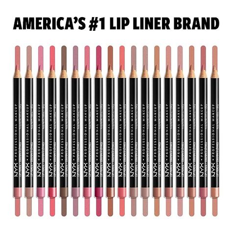 NYX Professional Makeup Slim Lip Pencil natural lip liner pencils come in a variety of dashing shades from auburn to orange and traffic stopping red to line and define your lips Natural Lip Liner, Nyx Slim Lip Pencil, Nyx Lip, Lip Liners, Lip Shapes, Cruelty Free Cosmetics, Moisturizing Lipstick, Natural Lip, How To Line Lips