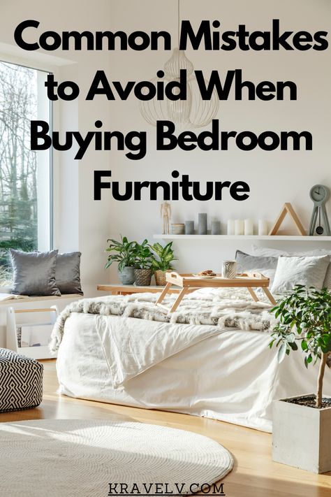 Selecting furniture for your home should be fun and exciting. However, with so many options available and many things to consider, it can be very challenging. Here are six common mistakes people make when buying bedroom furniture and how to avoid them. Simple Bedroom Sets Furniture, How Much Furniture In A Bedroom, Choosing Bedroom Furniture, How To Choose Bedroom Furniture, How To Pick Bedroom Furniture, How To Furnish Large Bedroom, Timeless Bedroom Furniture, Bedroom According To Vastu, King Bedroom Furniture