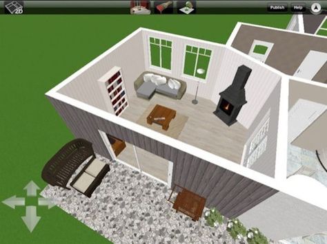 Home Design 3D Gold A new interior or exterior design plan is as easy to devise as dragging and dropping. This architectural app lets you import floorplans and change the space itself; visualize new openings, raise ceilings, or take out entire walls, then add in the furniture and other amenities of your choice. Work in either 2-D or 3-D, and share projects with collaborators who can make modifications with you in real time. Home Design 3d App, Room Design App, Best Interior Design Apps, 3d Room Design, Car Cleaner Interior, Room Layout Design, Decorating Apps, Interior Design Apps, 80s Interior Design