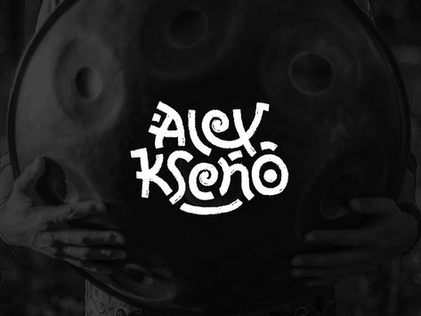 Alex Kseno by Dmitriy Lu4 on Dribbble Musician Logo, Music Room Art, Festival Quotes, Logos Vintage, Pet Logo, Music Poster Ideas, Japan Logo, Identity Development, Self Branding