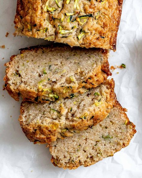 Recipes Using Duck Eggs, Dairy Free Zucchini Bread, Vegan Muffin Recipes, Savory Zucchini Bread, Vegan Zucchini Recipes, Baked Zucchini Fritters, Vegan Loaf, Vegan Muffin, Vegan Zucchini Bread