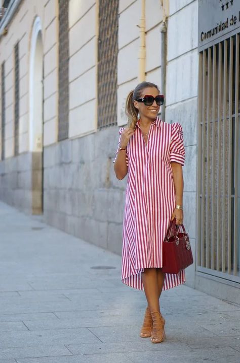 14 Types of Shirt Dresses that'll Transform You into a Style Icon – Svelte Magazine Linen Dress Pattern, Fancy Gown, Maxi Design, Gown Blue, Shirt Dress Outfit, Fancy Frocks, Oversized Dress, Stylish Clothes For Women, Style Maxi Dress