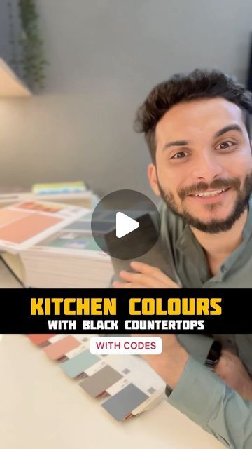 Sourabh Jain | Design Educator on Instagram: "Save this for your kitchen! ✅ Comment for “codes”   #modularkitchen #kitchendesign #interiordesign #colorsscheme #homedesignideas #houme #houmeindia" Acrylic Laminate Kitchen, Kitchen Laminates Design, Kitchen Colour Combination Ideas, No Upper Cabinets, Kitchen Colour Combination, Color Combinations Home, Color Combinations Paint, Kitchen Design Color, Indian Colours