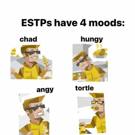 Mbti Mtbi Personalities, Estp Memes, Infp Humor, Estp Mbti, Estp Personality, Mbti Type, Intp T, Mbti Types, Mbti Memes