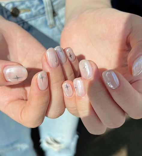 Nails Pearl, Beauty Hacks Nails, Hello Nails, Hippie Nails, Punk Nails, Minimal Nails, Basic Nails, Casual Nails, Blush Nails