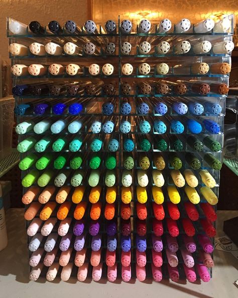 My beautiful Copic Ciao collection! These are the best markers to work with! I am only missing two from the whole set. Only one place in my… Copic Ciao Storage, Best Markers, Copic Ciao, Copic, The Whole, To Work, Markers, Art Supplies, Good Things