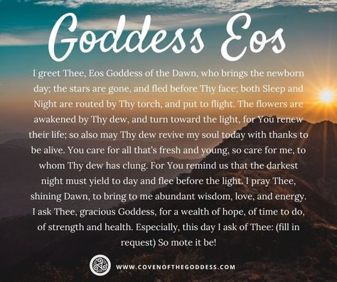 Goddess Eos, Metis Goddess Greek Mythology, Eos Goddess Of Dawn, Eos Greek Goddess, Eos Goddess Aesthetic, Goddess Of Light, Eos Goddess, Aurora Goddess, Goddess Magick