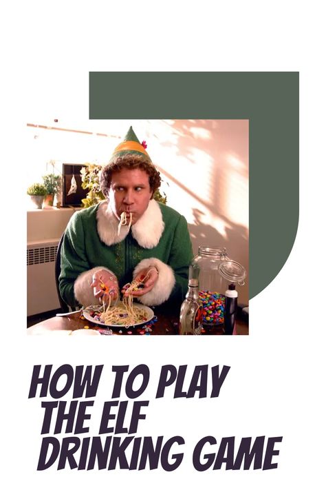 Get in the holiday spirit with our fun and unique Elf Drinking Game! Inspired by the much-loved Christmas movie, 'Elf,' this game adds a whimsical twist to your festive gatherings. Relive the hilarious antics of Buddy the Elf while enjoying your favorite brews. Perfect for your next Christmas movie night or an adult Elf watch party! Remember to enjoy responsibly. #ChristmasGame #ElfMovie #DrinkingGame Elf Movie Drinking Game, Elf Movie Themed Drinks, Elf Drinking Game, Elf Movie Night, Office Christmas Party Games, Movie Drinking Games, Christmas Movie Night, Elf Movie, Office Christmas Party