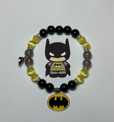 Hello kitty & Batman matching bracelets? How do we feel abt them? 🦇😻🩷🖤🩷🖤 • • • • • • • • • • • #bracelets #batman #hellokitty #braceletoftheday #jewelry #batmanandhellokitty #explore #instagood #explorepage+ #viral #dccomics #dcuniverse #dccosplay #batgirl #batwoman #couplebracelet #superhero #villians #antihero #batmanverse #thebatman #matching #friendshipbracelets #originaldesign #beads #hellokittycore #movies #disney #sanrio #sanriocore Batman Bracelet, Hello Kitty Batman, Family Bracelet, Dc Cosplay, Movies Disney, Batman Family, Batwoman, Couple Bracelets, Batgirl