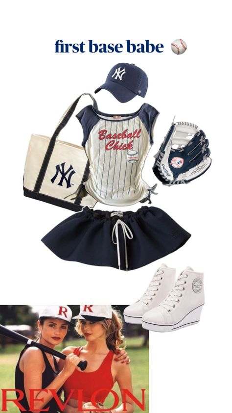 #baseball #costumeideas Baseball Costume Ideas, Baseball Player Halloween Costumes, Baseball Gf Outfits, Baseball Costume Womens, Baseball Girl Costume, Baseball Style Outfits, Baseball Halloween Costume, Baseball Player Costume, Baseball Fits