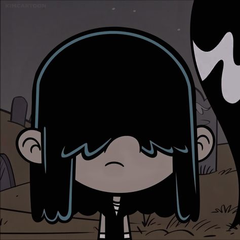 Lucy Loud, Loud House, Cartoon Girl, Cartoon Character, Black