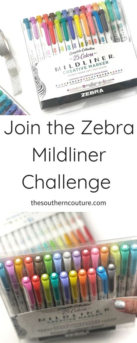 Join the Zebra Mildliner Challenge - Southern Couture Midliner Markers, Autumn Color Scheme, Mildliner Highlighters, Bible Journaling Supplies, Zebra Mildliner, Journaling Supplies, Pinky Promise, Top Pins, Brush Pen