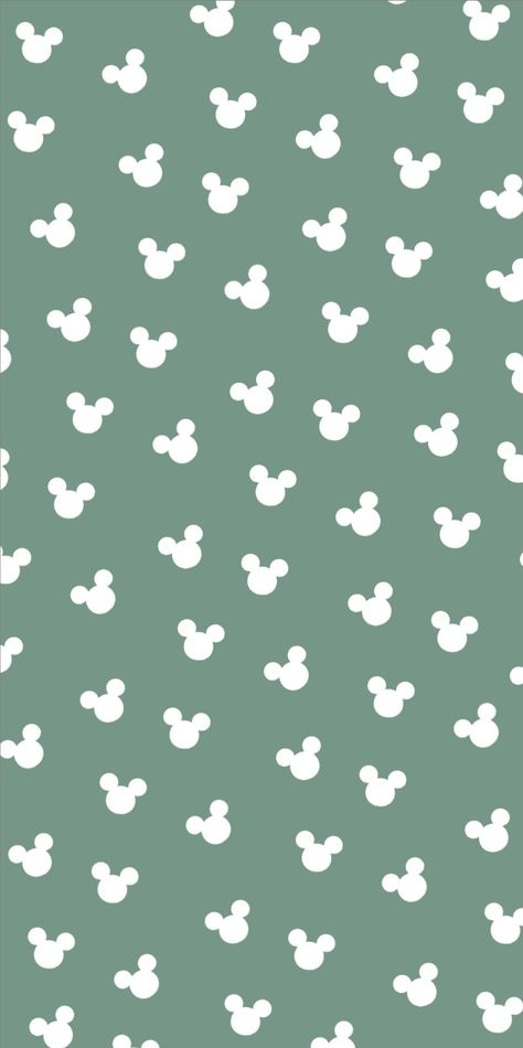 Minimalistic Disney Wallpaper, Neutral Disney Wallpaper, Mickey Ears Wallpaper, Green Disney Wallpaper, Minimalist Disney Wallpaper, Green Disney Aesthetic, Disney World Wallpaper Iphone, Disney Phone Wallpaper Iphone, Disney Watch Faces