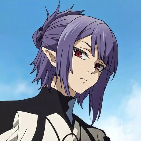 Lacus Welt, Anime Red Hair, Seraph Of The End, Owari No Seraph, Anime Screenshots, Cute Anime Pics, An Anime, Purple Hair, Me Me Me Anime