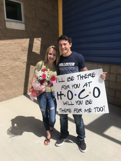 Friends TV homecoming proposal Proposal Ideas Disney, Creative Prom Proposal Ideas, Sadies Proposal, Cute Hoco Proposals, Cute Promposals, Prom Posters, Cute Homecoming Proposals, Cute Prom Proposals, Asking To Prom