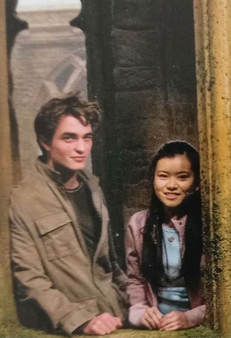 Katie Leung And Robert Pattinson, Cho Chang And Cedric Diggory, Cho And Cedric, Cedric And Cho, Harry Potter Movie Characters, Katie Leung, Harry Potter Girl, Cho Chang, Harry Potter Icons