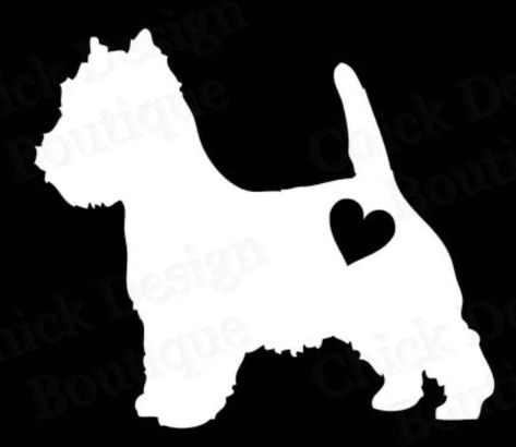 West Highland Terrier Puppy, Black Dogs, Westie Dog, Cairn Terriers, Dog Clipart, Painted Rocks Kids, Highland Terrier, Westie Dogs, Terrier Puppy