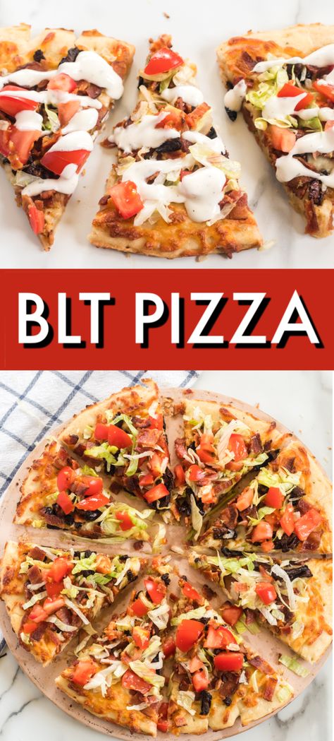 Pizza Night At Home, Blt Pizza, Persnickety Plates, Gf Pizza, Pizza Ranch, Ooni Pizza, Pizza Homemade, Pizza Ideas, Easy Bake