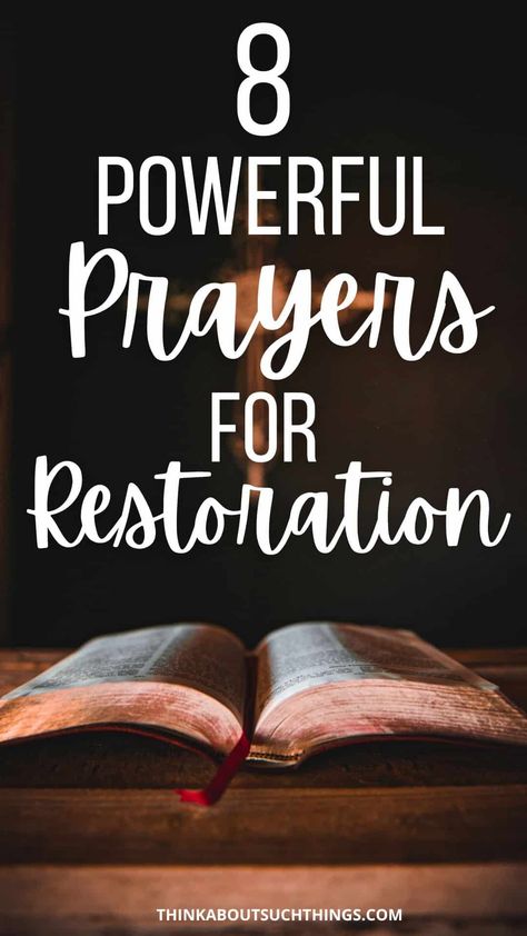 Prayers For Renewing The Mind, Intercessory Prayer Examples, Restoration Prayers, Prayer For Restoration, Prayers Family, Pray For Leaders, Restoration Scriptures, Intercession Prayers, Prayer For My Marriage