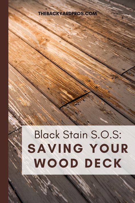 Transform your deck from drab to fab! Learn the secrets to removing those pesky black stains. Black Deck Stain, Oxalic Acid, Black Deck, Mildew Stains, Deck Paint, Staining Deck, Wooden Decks, Pressure Washing, Wood Deck