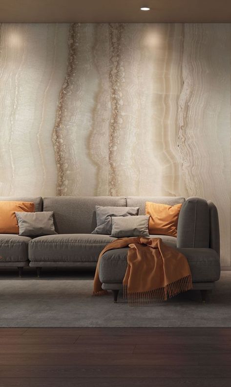 Marble Wall Design, Room Wallpaper Designs, Wallpapers For Living Room, Wall Wallpapers, Wall Panels Bedroom, Stone Wallpaper, Luxury House Interior Design, Creative Walls, Bedroom Panel