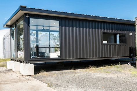 Shipping Container Sheds, Container Home Designs, Security Office, Cargo Container Homes, Shipping Container Cabin, Container Conversions, Container Cabin, Container Office, Container Buildings