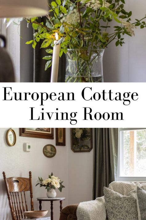 European_farmhouse_interior_design Room Simple Decor Ideas, Living Room Simple Decor, Room Simple Decor, European Cottage Interiors, European Farmhouse Living Room, Farmhouse Living Room Colors, European Farmhouse Decor, Simple Decor Ideas, European Decor