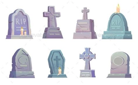 Cartoon Headstones Tombstone Designs, Halloween Ring, Islamic Patterns, Tombstone, Graveyard, Graphic Design Art, Free Vector Images, The Artist, Graphic Art