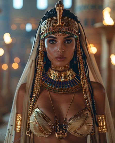 Egyptian Goddess Cosplay, Egyptian Photoshoot, Cleopatra Outfit, Egyptian Goddess Costume, Ancient Egyptian Women, Egypt Costume, Goddess Halloween Costume, Cleopatra Halloween Costume, Egyptian Halloween