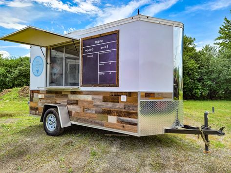 Shaved Ice Trailer, Converted Cargo Trailer, Bbq Smoker Trailer, Mobile Coffee Cart, Homemade Trailer, Pizza Truck, Mobile Coffee Shop, Coffee Trailer, Food Truck Business