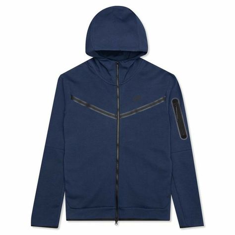 Nike Tech Fleece Navy Blue, Nike Tech Fleece Dark Blue, Nike Tech Bleu Marine, Navy Blue Nike Tech, Navy Nike Tech, Nike Tech Jacket, Nike Azul, Luxury Athleisure, Nike Clothes Mens