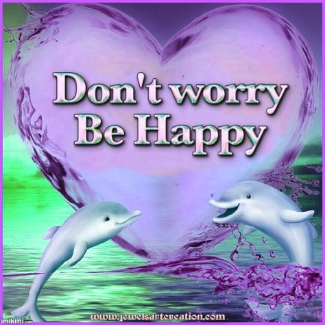 . Dolphins Wallpaper, Dolphin Quotes, Dont Worry Be Happy, Fav Animal, Dolphin Images, Dolphin Photos, Tattoos Pictures, Dolphins Tattoo, Dolphin Art