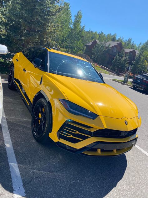 Cars Lamborghini Urus, Lamborghini Urus Yellow Wallpaper, Lambo Truck, Lambo Urus, Lamborghini Urus Yellow, Yellow Sports Car, Lamborghini Aventador Svj Yellow, Lamborghini Yellow Car, New Luxury Cars