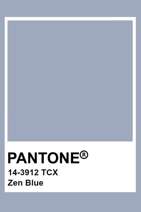 Pantone Zen Blue Pantone Color, Paint Color, Dusty Blue, Paint, Blue, White, Color