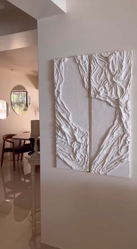 Diy Textured Wall, Diy Textured Wall Art, Beginner Painting On Canvas, Painting Front Porch, Painted Front Porches, Concrete Ideas, Painting Concrete Porch, Diy Abstract Canvas Art, Plaster Wall Art