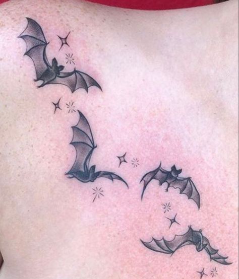 Dark Cute Tattoos, Color Bone Tattoos, Control Tattoo, Bats Tattoo Design, Tattoos Quotes, Flying Tattoo, Tattoo Dotwork, Bone Tattoos, Bat Tattoo