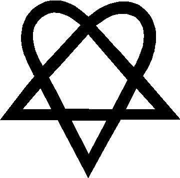 Heartagram Meaning, Heartagram Pfp, Grunge Tattoo Ideas Drawings, Grunge Tattoo Ideas, Pentagram Heart, Heartagram Tattoo, Tattoo Ideas Drawings, Heart Pentagram, Grunge Tattoo