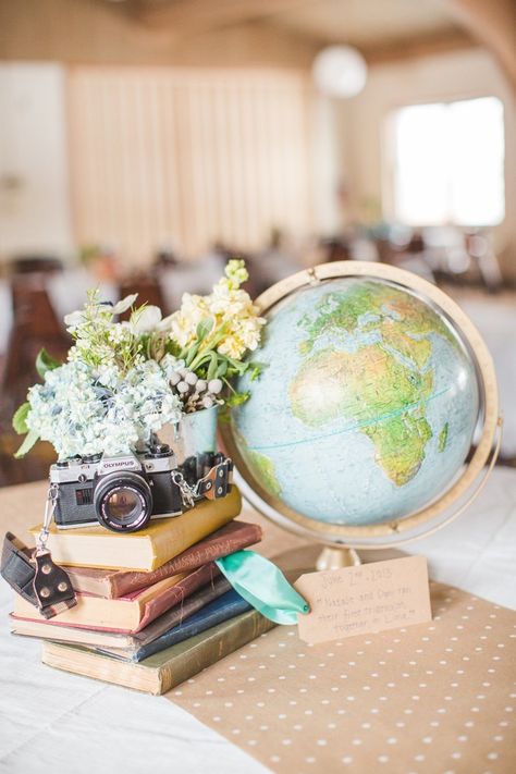 An Adventure Awaits Travel Bridal Shower | Ultimate Bridesmaid | Aly Carroll Photography Travel Theme Bridal Shower, Travel Bridal Showers, Travel Baby Showers, Travel Party Theme, Adventure Baby Shower, Adventure Theme, Adventure Baby, A Globe, Travel Theme Wedding