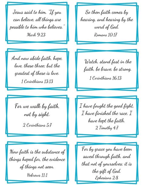 10 Free Printable Bible Verses That Will Bless You Printable Bible Verses Free, Free Bible Printables, Prayer Jar, Free Scripture Printables, Marriage Bible Verses, Verses For Kids, Printable Prayers, Scripture Writing, Bible Verses For Kids