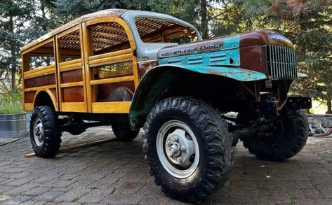 Woody Project: 1952 Dodge Power Wagon | Barn Finds Power Wagon For Sale, Bedford Van, Old Vehicles, Dune Buggies, Hay Barn, Woody Wagon, Dodge Pickup, Dodge Vehicles, Dodge Power Wagon