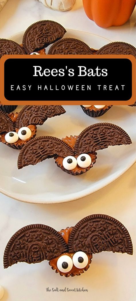 Reese's bats Halloween treat