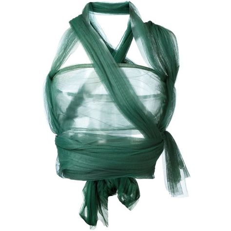 Romeo Gigli Vintage Wrap Around Bandeau Top ($502) ❤ liked on Polyvore featuring tops, shirts, green, sleeveless shirts, bandeau bikini top, wrap crop top, sleeveless tops and sleeveless crop top Sleeveless Wrap Top, Romeo Gigli, Fotografi Digital, Shirts Crop, Bandeau Crop Top, Green Crop Top, Vintage Crop Tops, Wrap Shirt, Italian Outfits