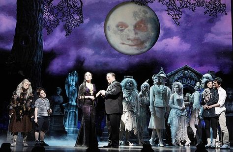 So grateful to have seen this original cast in NYC April 2010 Addams Family Broadway, Addams Family Tv Show, Bebe Neuwirth, Addams Family Musical, Addams Family Costumes, Movie Mistakes, Set Design Theatre, Family Research, Adams Family