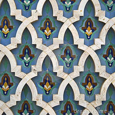 Arabic mosaic detail Arabic Mosaic, Islamic Mosaic, Hassan Ii Mosque, Moorish Architecture, Colourful Tile, Stylish Art, Moroccan Decor, Modern Artwork, Tile Patterns