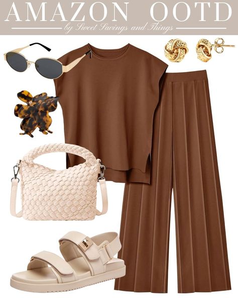 Amazon Summer 2024 Fashion & Accessories. Click to view! Hairdressing Outfits, Cruise Attire, Summer 2024 Fashion, Hijab Ootd, Real Style, Neutral Fashion, 2024 Fashion, Collar Top, Cool Street Fashion