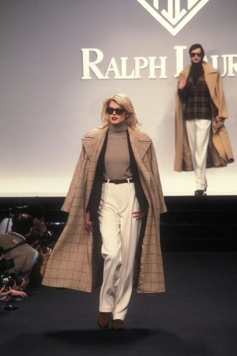 Casual 70s Outfits, Ralph Lauren Fashion Show, Ralph Lauren Runway, Ralph Lauren 90s, 90s Ralph Lauren, Chique Outfit, Ralph Lauren Fall, 90s Runway Fashion, Ralph Lauren Style