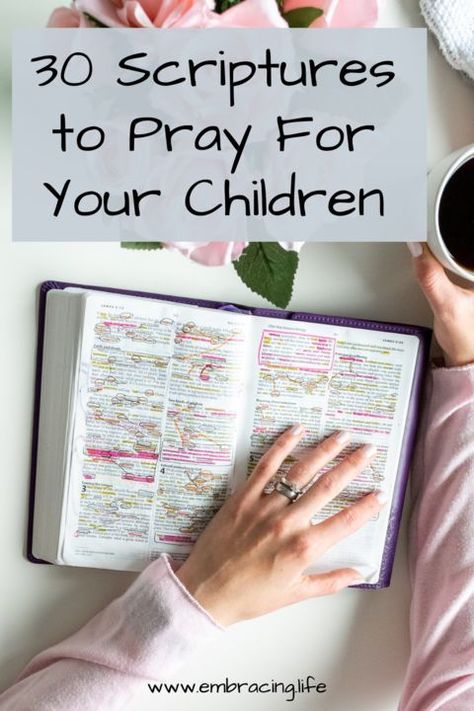 Pray Over Your Children, Scriptures To Pray, Scripture Prayers, Prayers Quotes, Praying Woman, Praying For Your Children, Prayer For My Children, Raising Godly Children, Christian Family