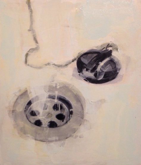 Plug hole Painting, oil on board Hole Painting, Mouse Hole, Wayne Thiebaud, Painting Oil, On Board, Still Life, Sketch Book, Oil Painting, Abstract Artwork